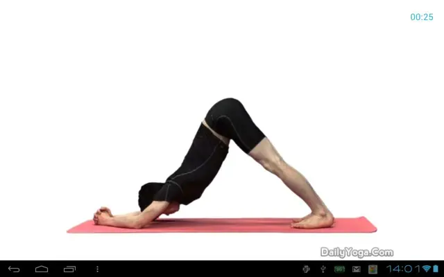 Daily Yoga for Back android App screenshot 1